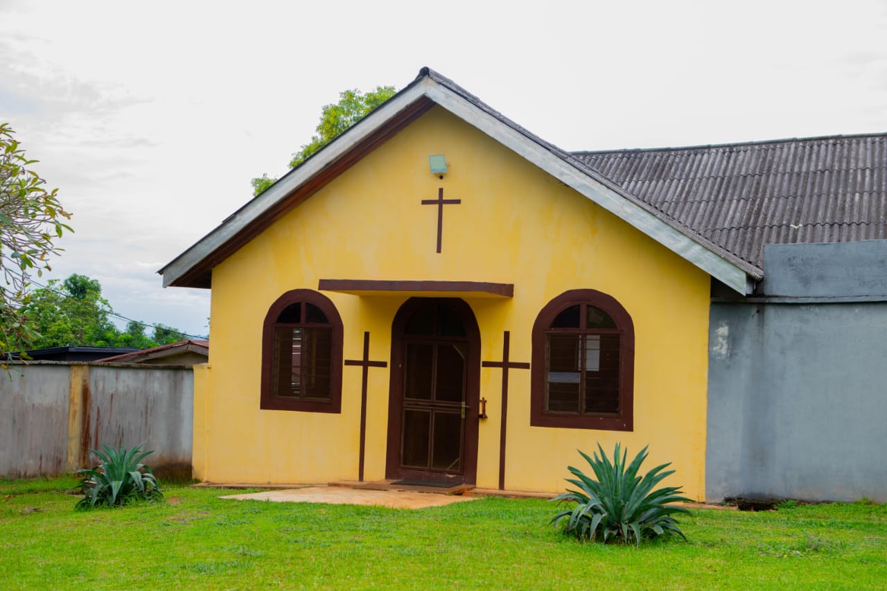 Side view of the Monastery Church